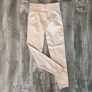 Sarah’s Day x White Fox Active Coffee Date Seamless Leggings Sand